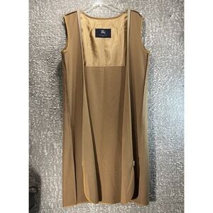 Burberry Wool Trench Coat Liner With Zip For Attachment Wool Camel Hair Brown